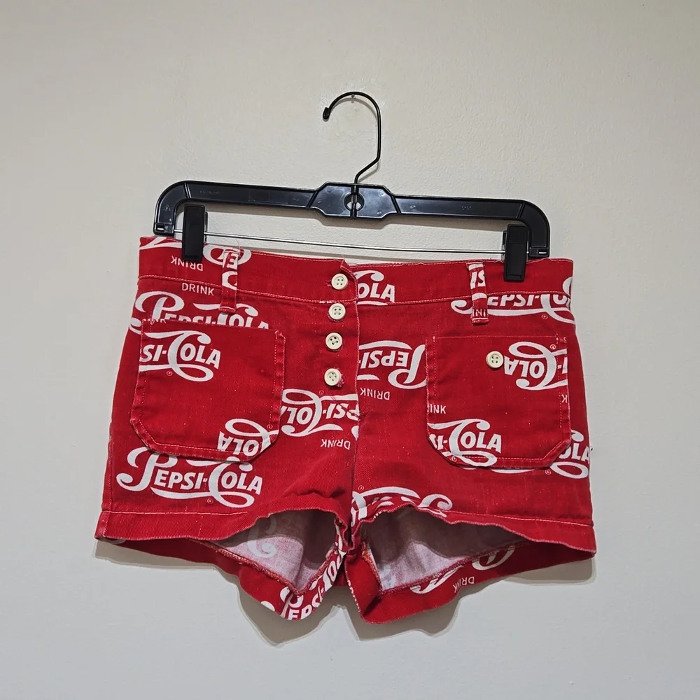 Vintage Sportse Pepsi Cola Shorts